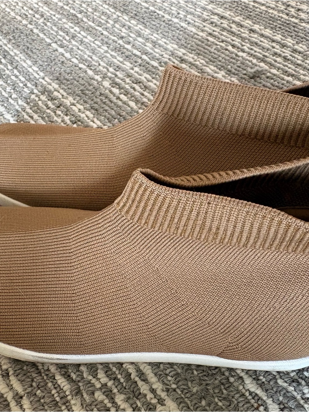 Oak + Fort Slip-On Knit Sneakers - Tan